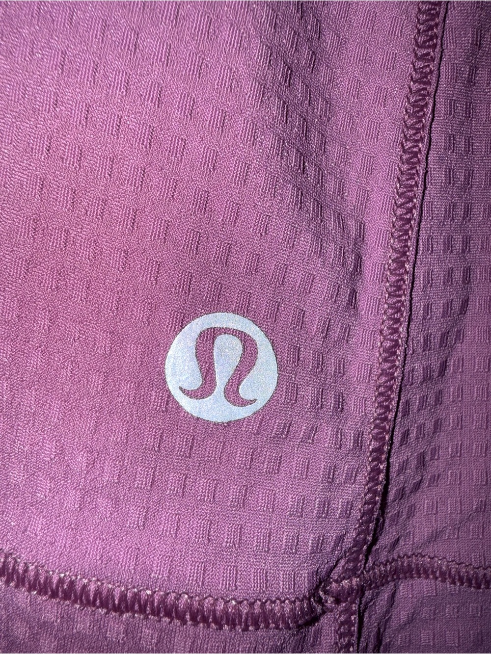 lululemon athletica Long-Sleeve Waffle Crew in Dusty Rose - Picture 5 of 5